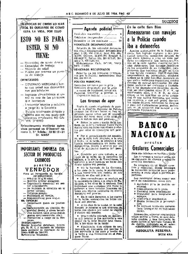 ABC SEVILLA 08-07-1984 página 40
