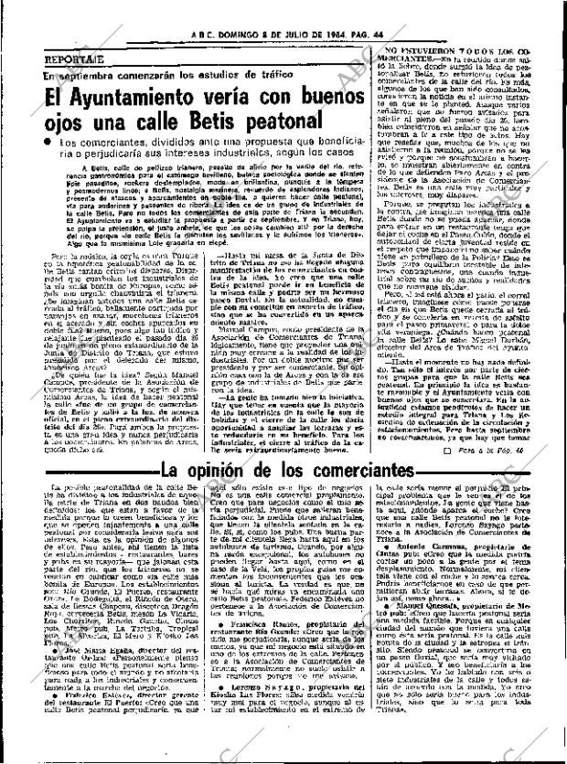 ABC SEVILLA 08-07-1984 página 44