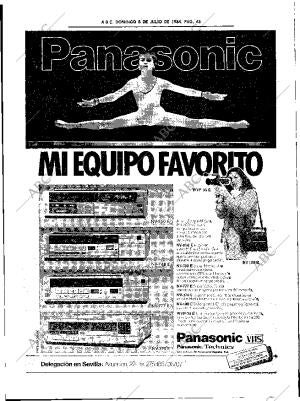 ABC SEVILLA 08-07-1984 página 45