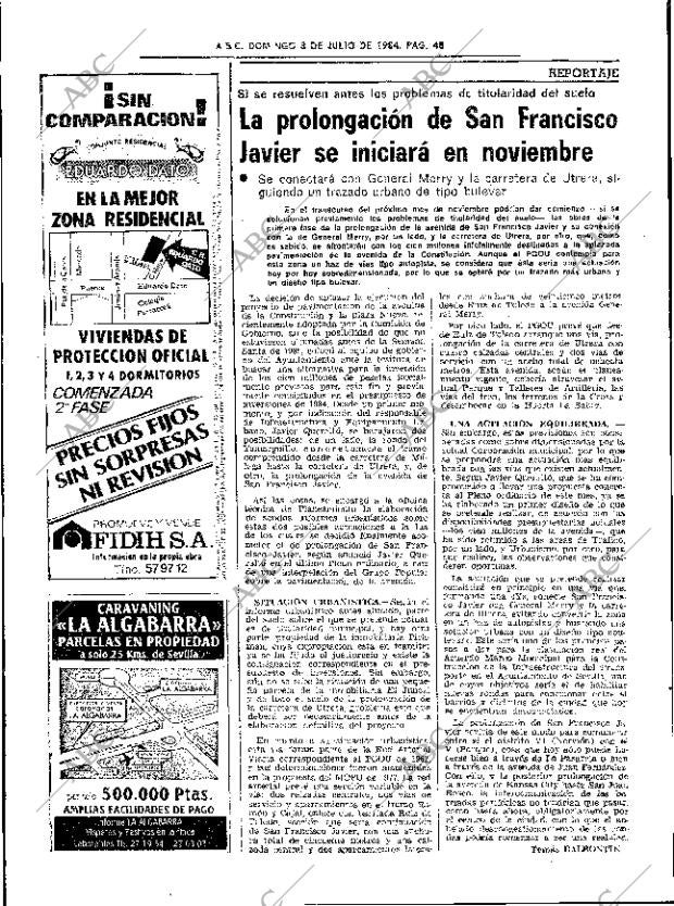 ABC SEVILLA 08-07-1984 página 48