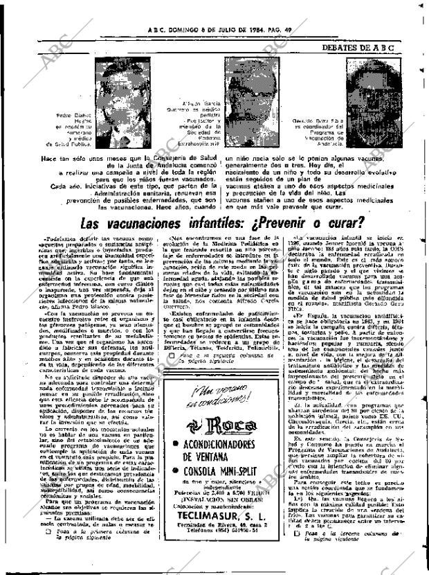 ABC SEVILLA 08-07-1984 página 49