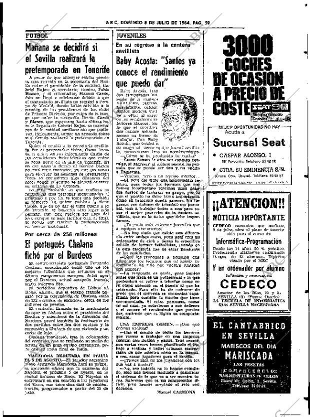 ABC SEVILLA 08-07-1984 página 59