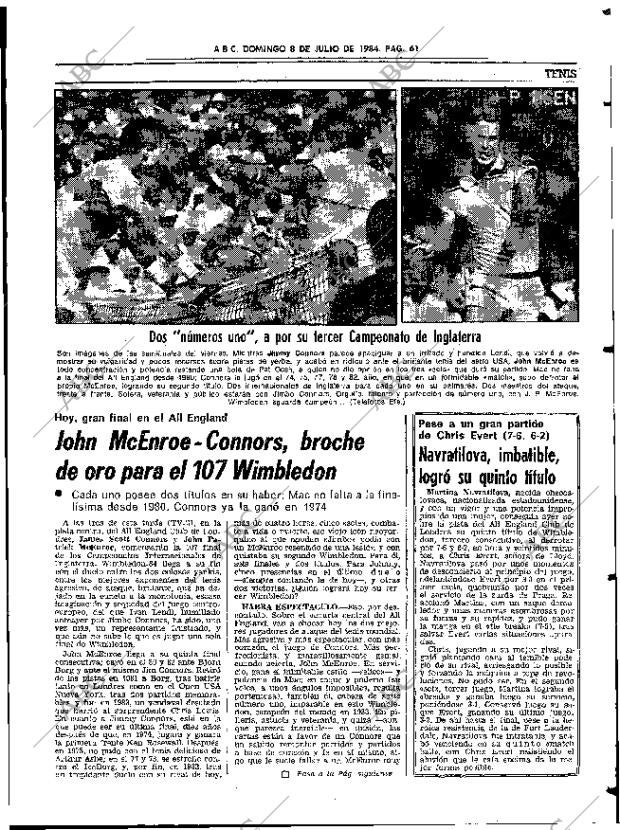 ABC SEVILLA 08-07-1984 página 61