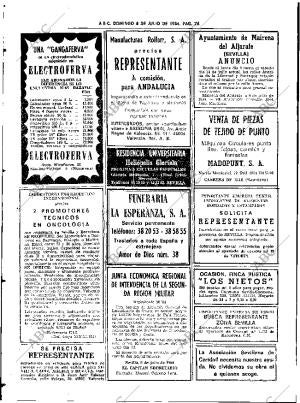 ABC SEVILLA 08-07-1984 página 76