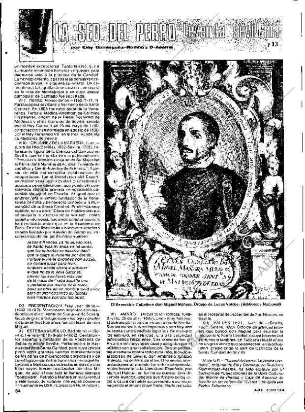 ABC SEVILLA 08-07-1984 página 84
