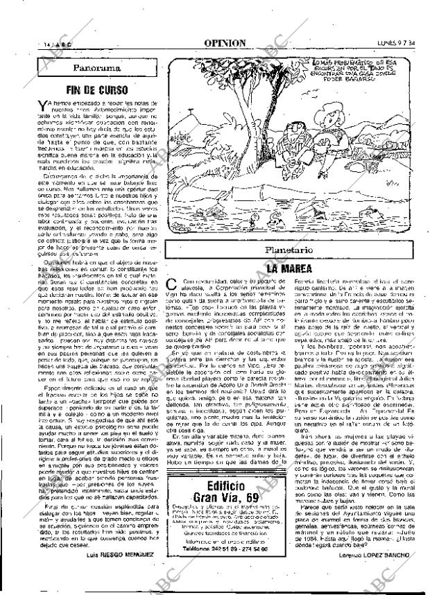 ABC MADRID 09-07-1984 página 14