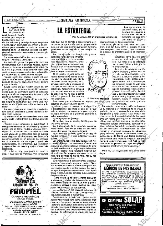 ABC MADRID 09-07-1984 página 21
