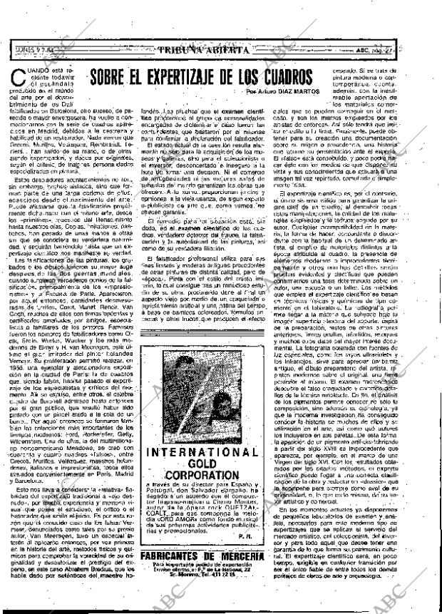 ABC MADRID 09-07-1984 página 27