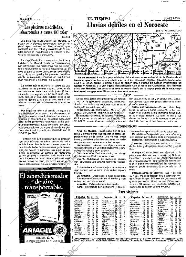 ABC MADRID 09-07-1984 página 28