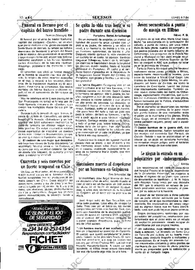 ABC MADRID 09-07-1984 página 32