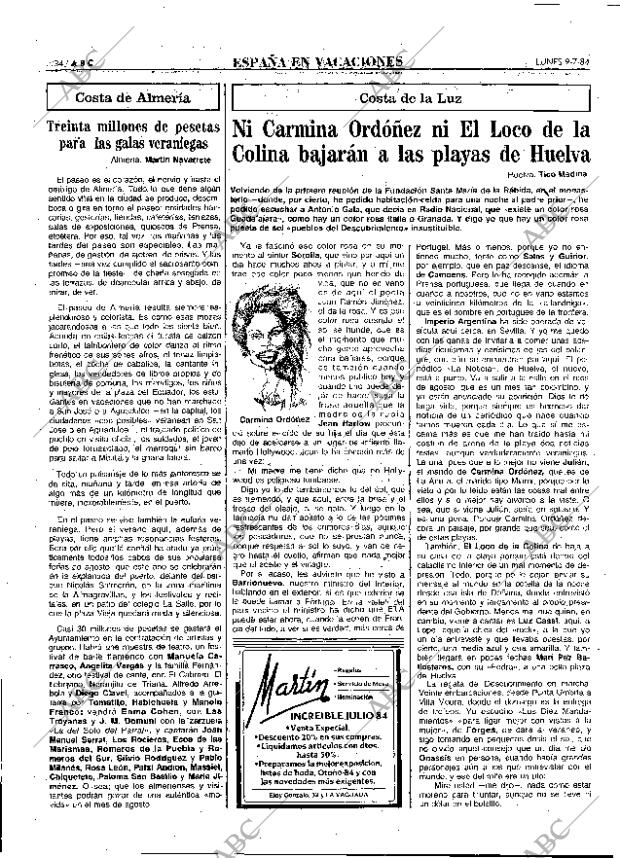 ABC MADRID 09-07-1984 página 34