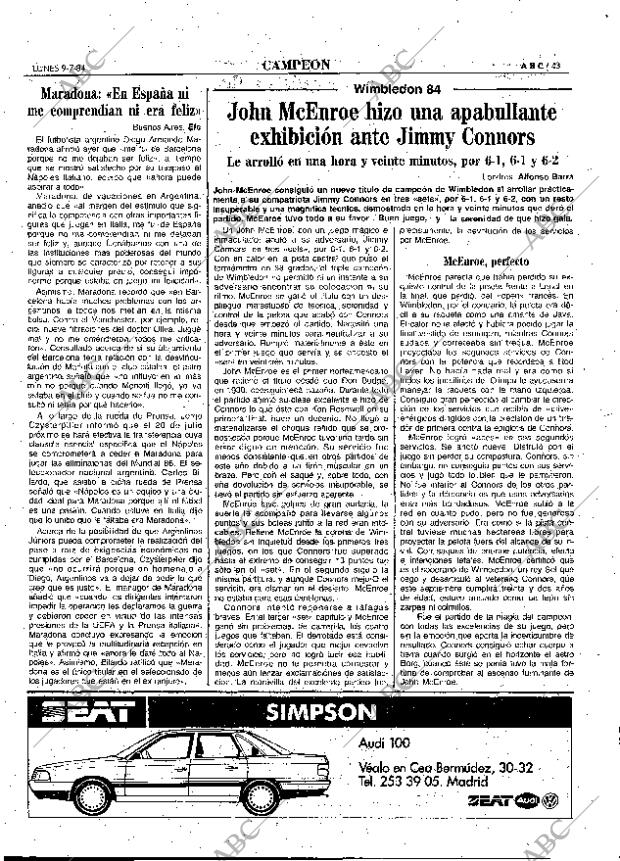 ABC MADRID 09-07-1984 página 43