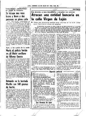 ABC SEVILLA 13-07-1984 página 38