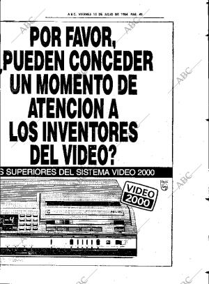 ABC SEVILLA 13-07-1984 página 43