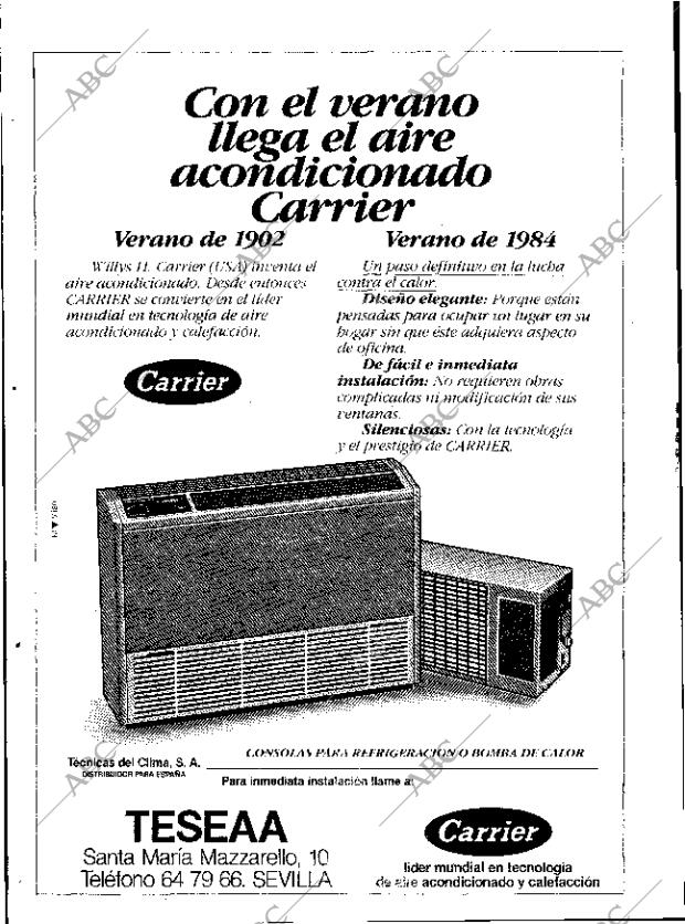 ABC SEVILLA 13-07-1984 página 82