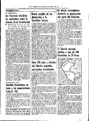 ABC SEVILLA 14-07-1984 página 21