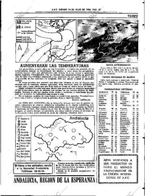 ABC SEVILLA 14-07-1984 página 47