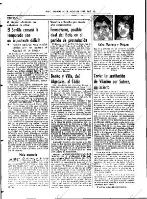 ABC SEVILLA 14-07-1984 página 52