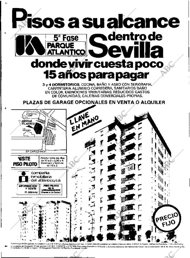 ABC SEVILLA 14-07-1984 página 84