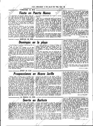 ABC SEVILLA 15-07-1984 página 28