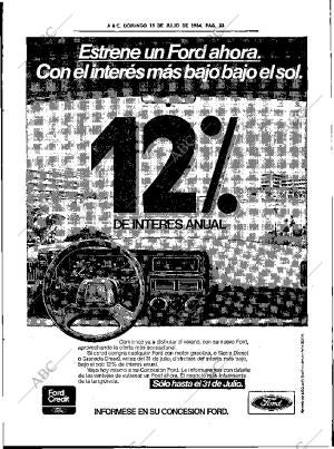 ABC SEVILLA 15-07-1984 página 33