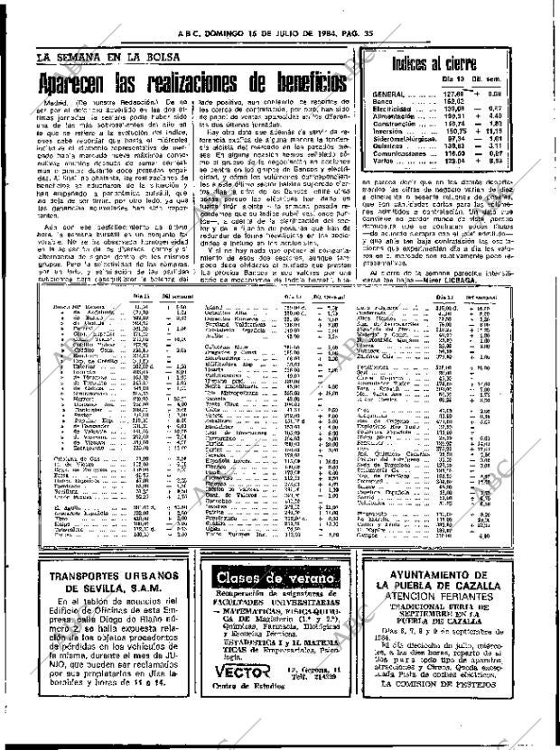 ABC SEVILLA 15-07-1984 página 35