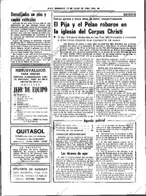 ABC SEVILLA 15-07-1984 página 40