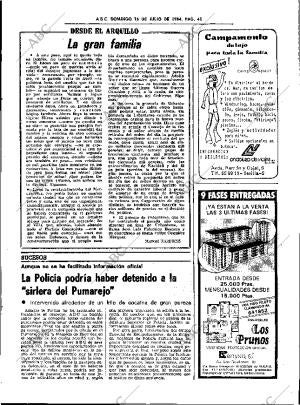 ABC SEVILLA 15-07-1984 página 41