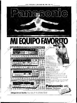 ABC SEVILLA 15-07-1984 página 43