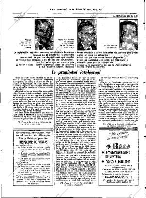 ABC SEVILLA 15-07-1984 página 45