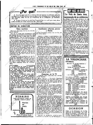 ABC SEVILLA 15-07-1984 página 47