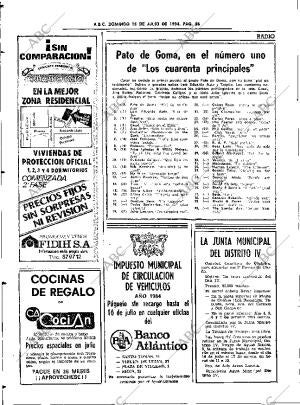 ABC SEVILLA 15-07-1984 página 56
