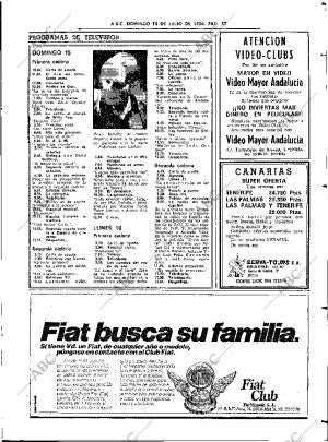 ABC SEVILLA 15-07-1984 página 57