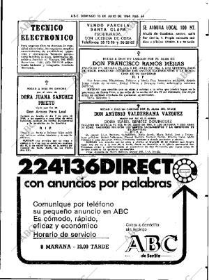ABC SEVILLA 15-07-1984 página 69