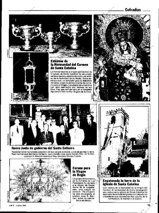 ABC SEVILLA 15-07-1984 página 75