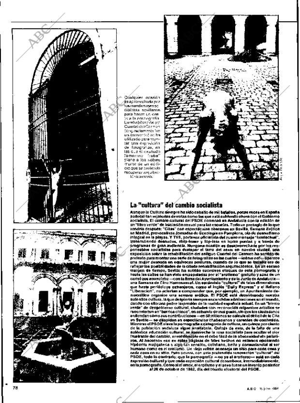 ABC SEVILLA 15-07-1984 página 78