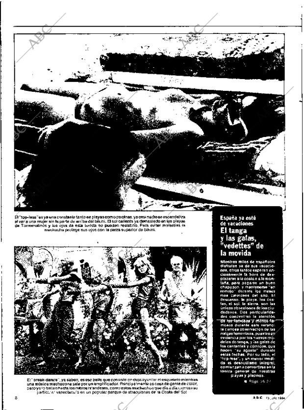 ABC SEVILLA 15-07-1984 página 8