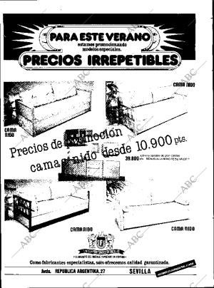 ABC SEVILLA 15-07-1984 página 84