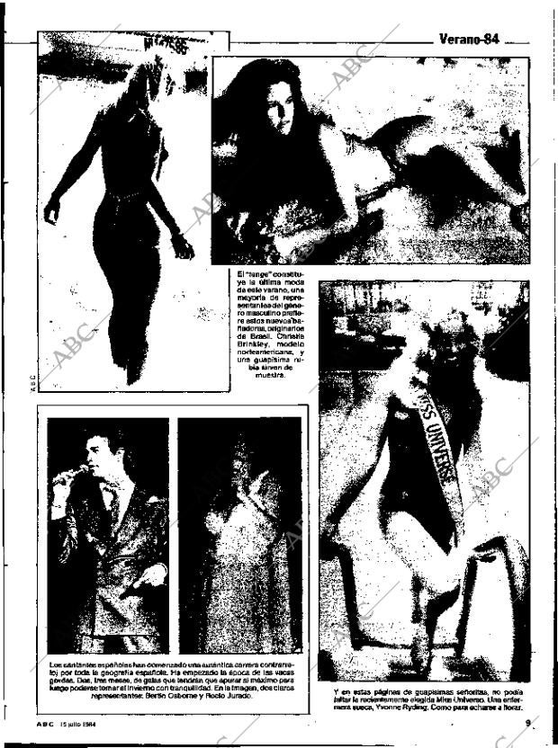 ABC SEVILLA 15-07-1984 página 9
