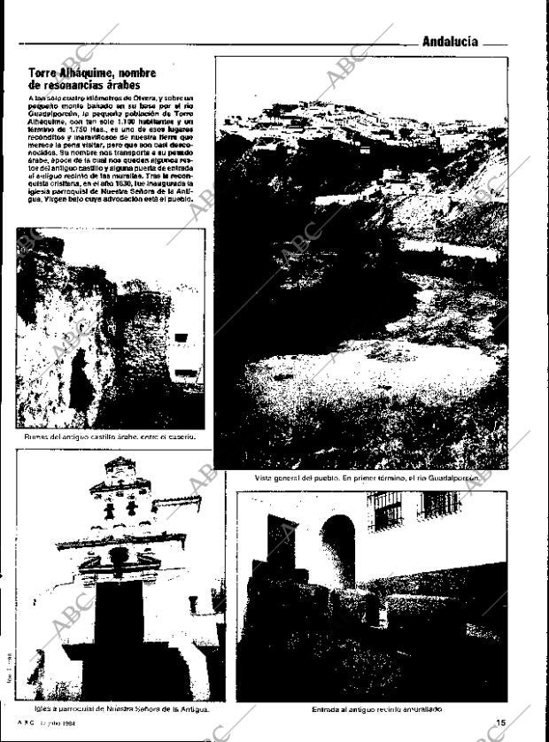 ABC SEVILLA 17-07-1984 página 15