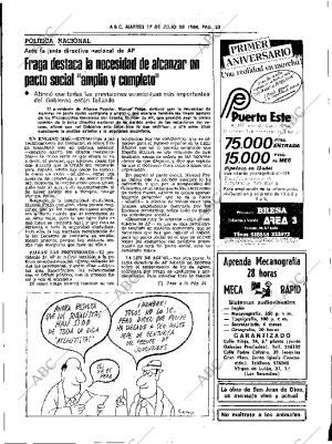 ABC SEVILLA 17-07-1984 página 23