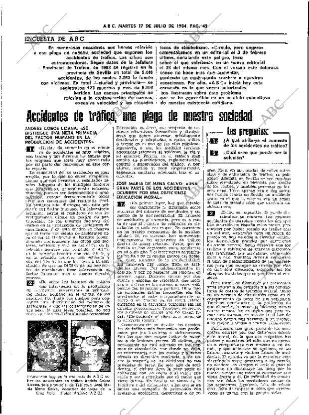 ABC SEVILLA 17-07-1984 página 42