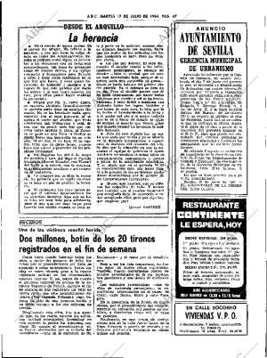 ABC SEVILLA 17-07-1984 página 47