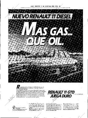 ABC SEVILLA 17-07-1984 página 49