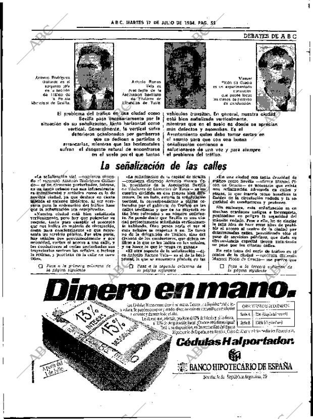 ABC SEVILLA 17-07-1984 página 55