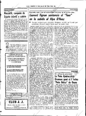 ABC SEVILLA 17-07-1984 página 66