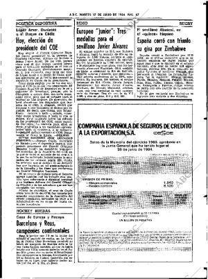 ABC SEVILLA 17-07-1984 página 67