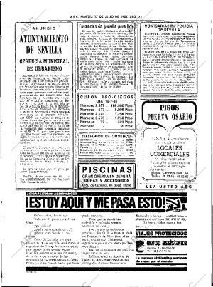 ABC SEVILLA 17-07-1984 página 72