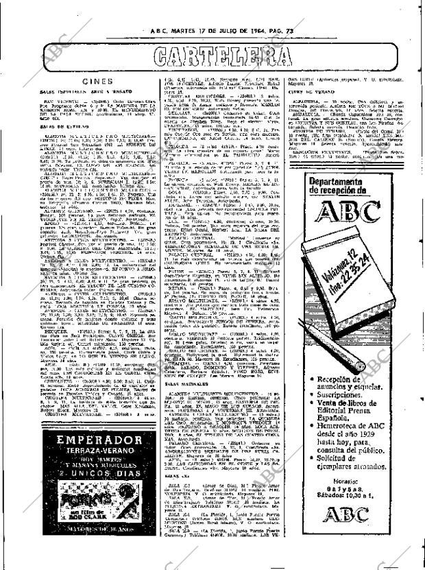 ABC SEVILLA 17-07-1984 página 73