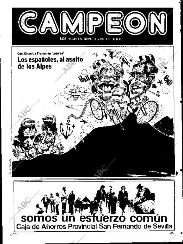 ABC SEVILLA 17-07-1984 página 85